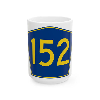 PR secondary 152 (Puerto Rico) (Road Sign) White Coffee Mug 15oz - Go Mug Yourself