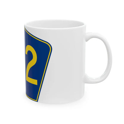 PR secondary 152 (Puerto Rico) (Road Sign) White Coffee Mug - Go Mug Yourself