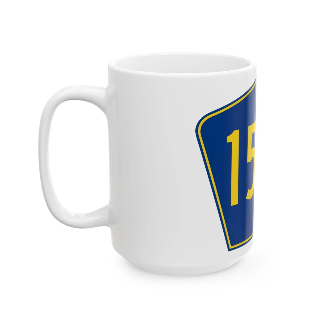PR secondary 152R (Puerto Rico) (Road Sign) White Coffee Mug - Go Mug Yourself