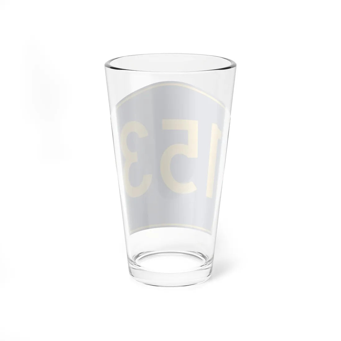 PR secondary 153 (Puerto Rico) (Road Sign) Pint Glass 16oz - Go Mug Yourself