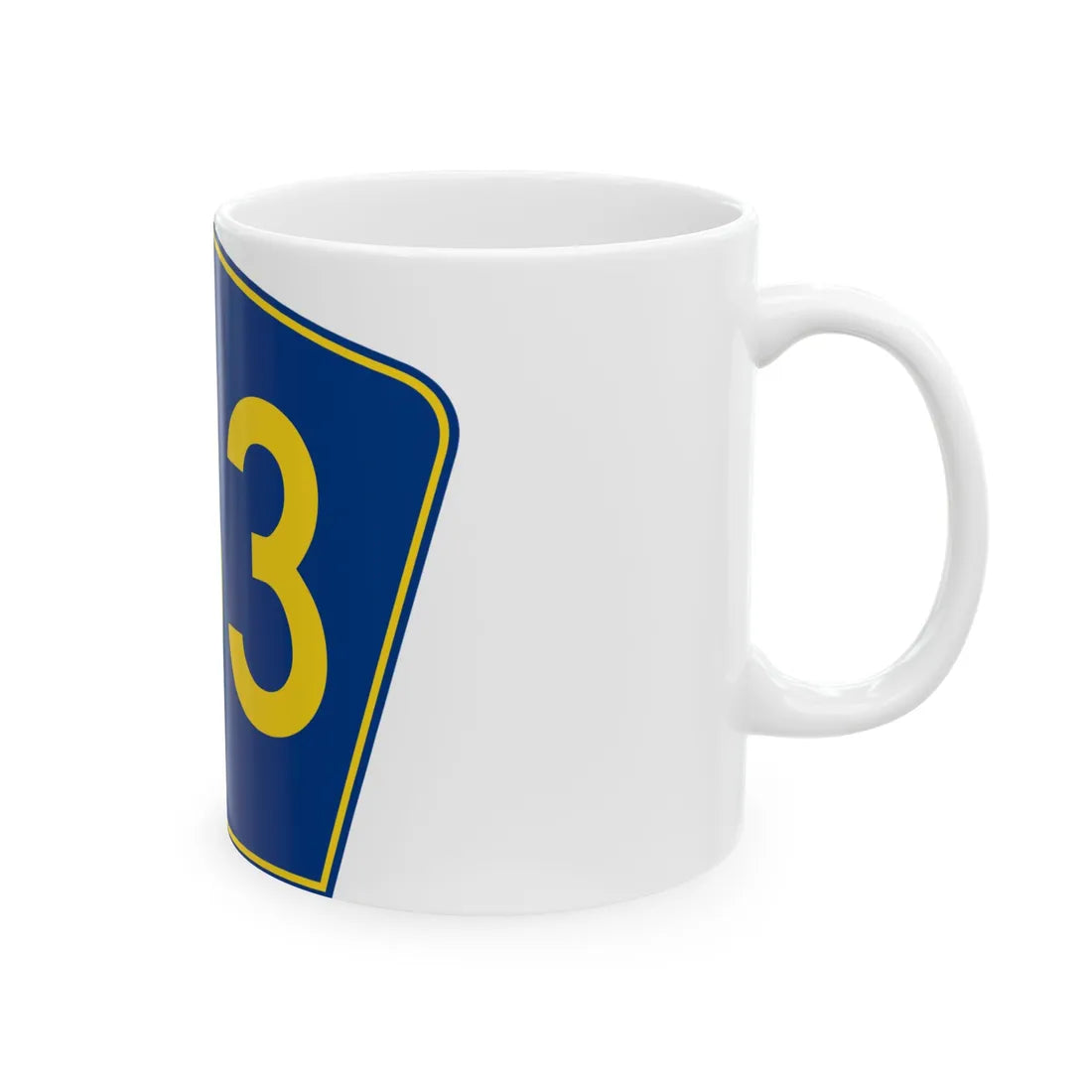 PR secondary 153 (Puerto Rico) (Road Sign) White Coffee Mug - Go Mug Yourself