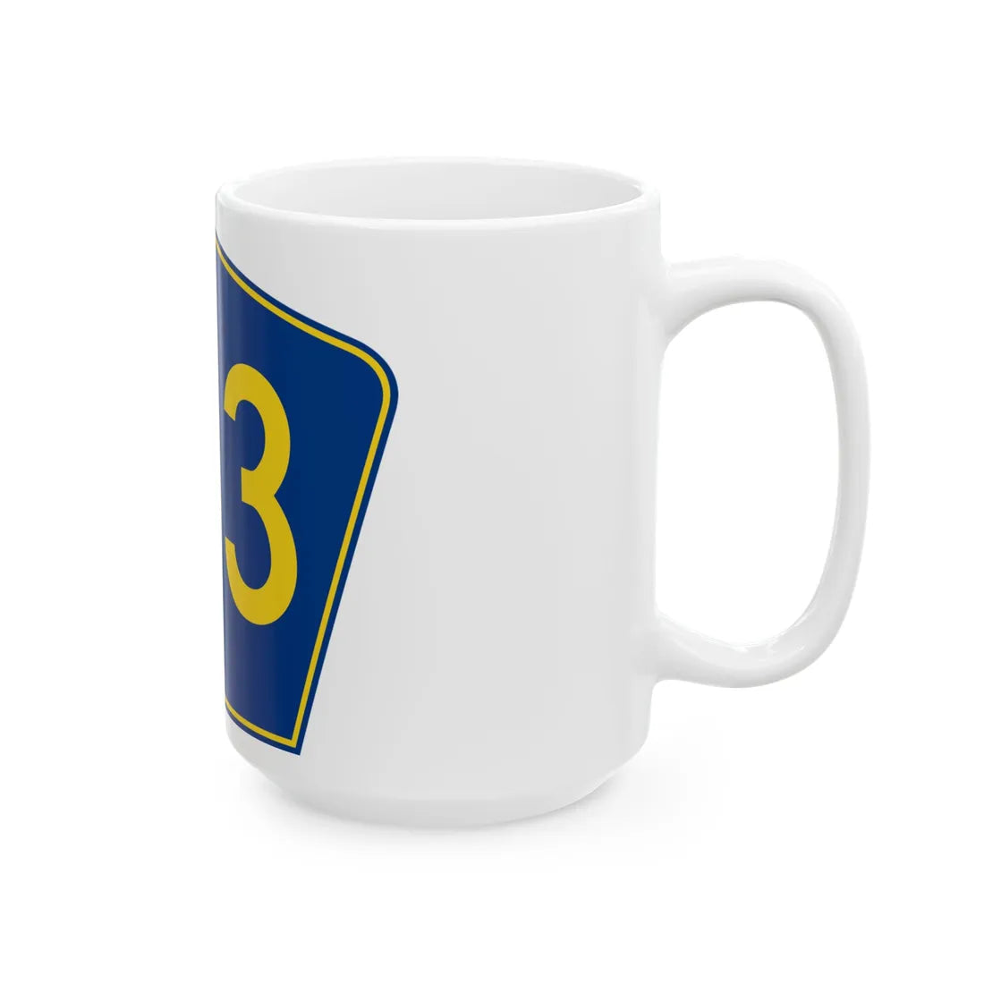 PR secondary 153 (Puerto Rico) (Road Sign) White Coffee Mug - Go Mug Yourself