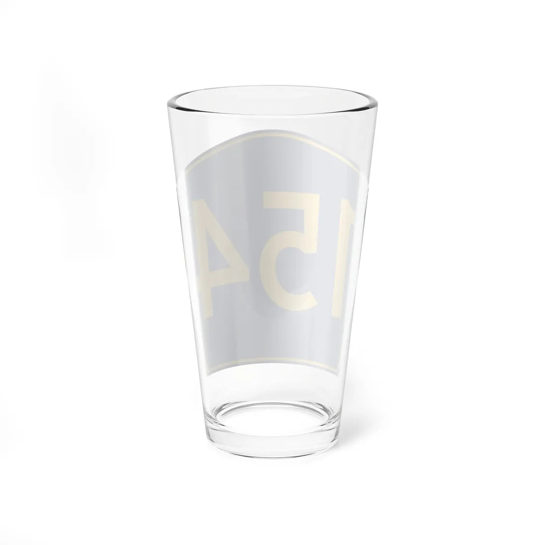 PR secondary 154 (Puerto Rico) (Road Sign) Pint Glass 16oz - Go Mug Yourself
