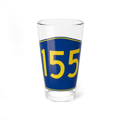 PR secondary 155 (Puerto Rico) (Road Sign) Pint Glass 16oz - Go Mug Yourself