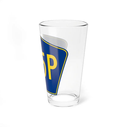 PR secondary 155P (Puerto Rico) (Road Sign) Pint Glass 16oz - Go Mug Yourself