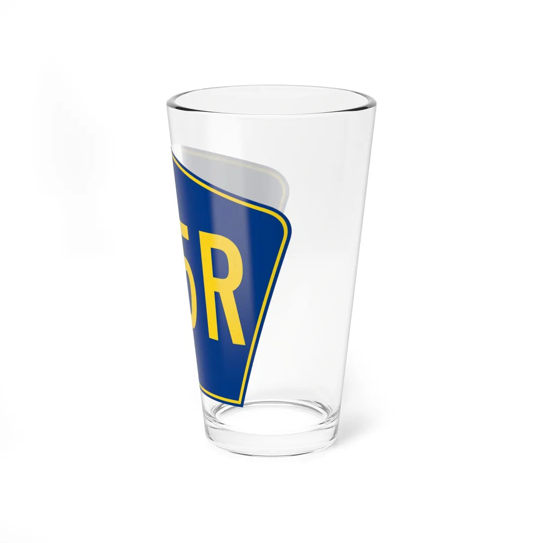 PR secondary 155R (Puerto Rico) (Road Sign) Pint Glass 16oz - Go Mug Yourself
