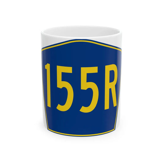 PR secondary 155R (Puerto Rico) (Road Sign) White Coffee Mug 11oz - Go Mug Yourself