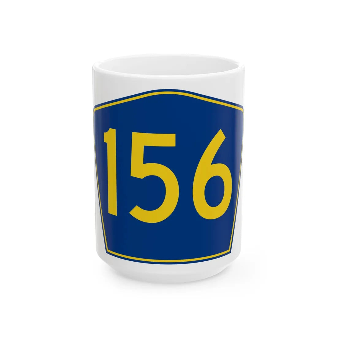 PR secondary 156 (Puerto Rico) (Road Sign) White Coffee Mug 15oz - Go Mug Yourself