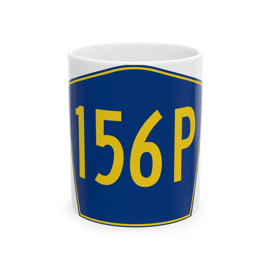 PR secondary 156P (Puerto Rico) (Road Sign) White Coffee Mug 11oz - Go Mug Yourself