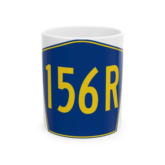 PR secondary 156R (Puerto Rico) (Road Sign) White Coffee Mug 11oz - Go Mug Yourself