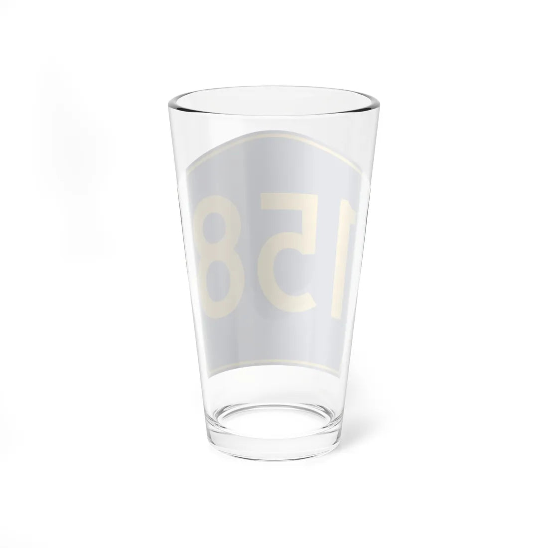 PR secondary 158 (Puerto Rico) (Road Sign) Pint Glass 16oz - Go Mug Yourself