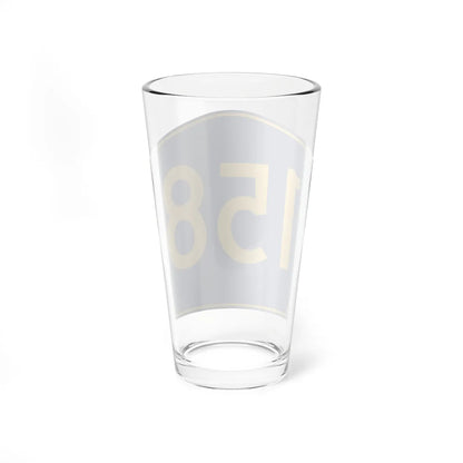 PR secondary 158 (Puerto Rico) (Road Sign) Pint Glass 16oz - Go Mug Yourself