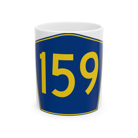 PR secondary 159 (Puerto Rico) (Road Sign) White Coffee Mug 11oz - Go Mug Yourself