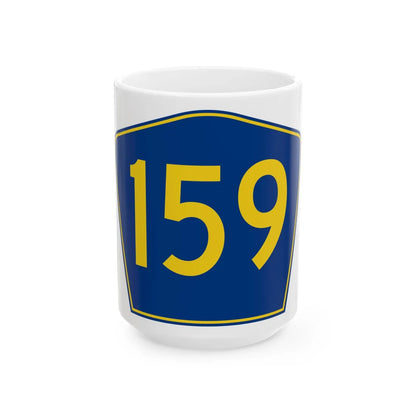 PR secondary 159 (Puerto Rico) (Road Sign) White Coffee Mug 15oz - Go Mug Yourself