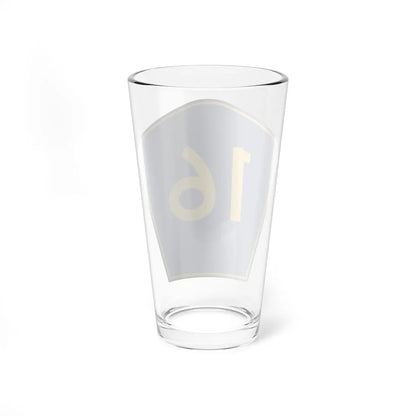 PR secondary 16 (Puerto Rico) (Road Sign) Pint Glass 16oz - Go Mug Yourself