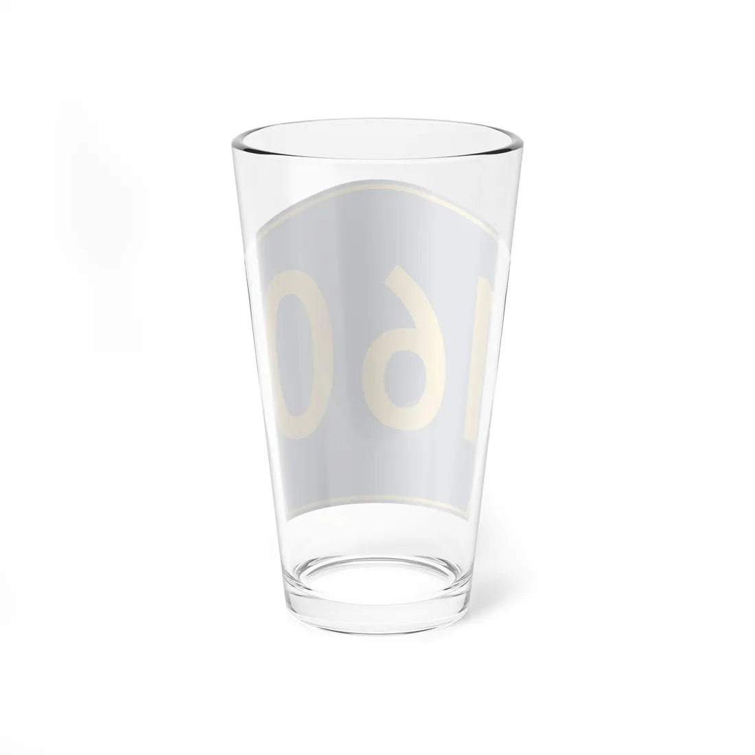 PR secondary 160 (Puerto Rico) (Road Sign) Pint Glass 16oz - Go Mug Yourself