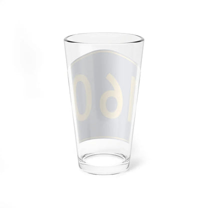 PR secondary 160 (Puerto Rico) (Road Sign) Pint Glass 16oz - Go Mug Yourself