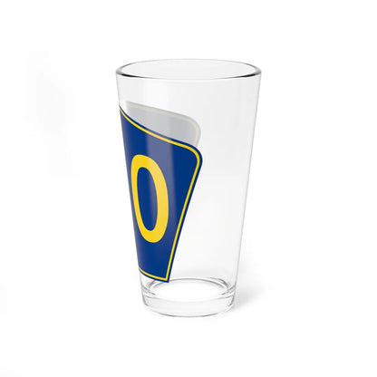 PR secondary 160 (Puerto Rico) (Road Sign) Pint Glass 16oz - Go Mug Yourself