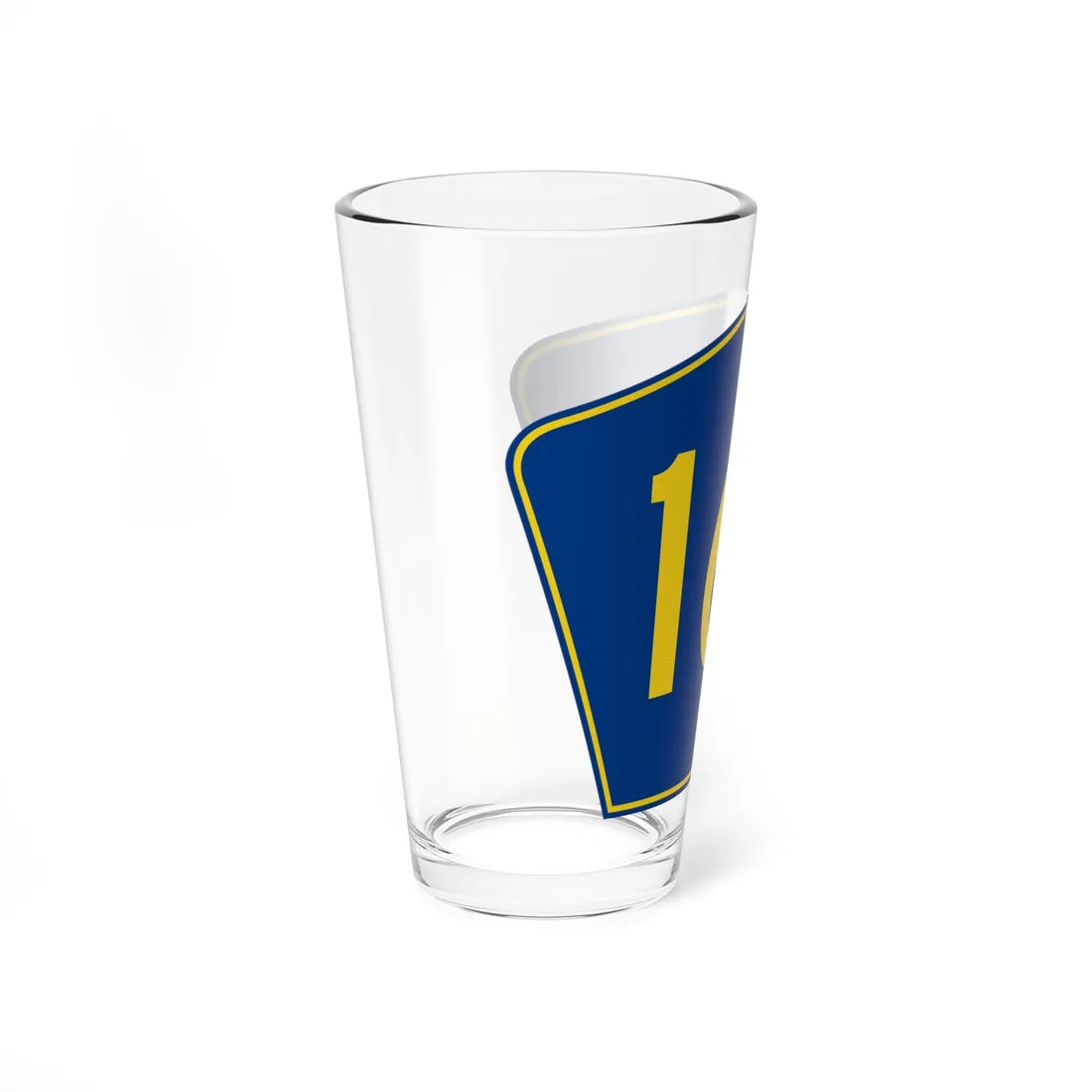 PR secondary 161 (Puerto Rico) (Road Sign) Pint Glass 16oz - Go Mug Yourself