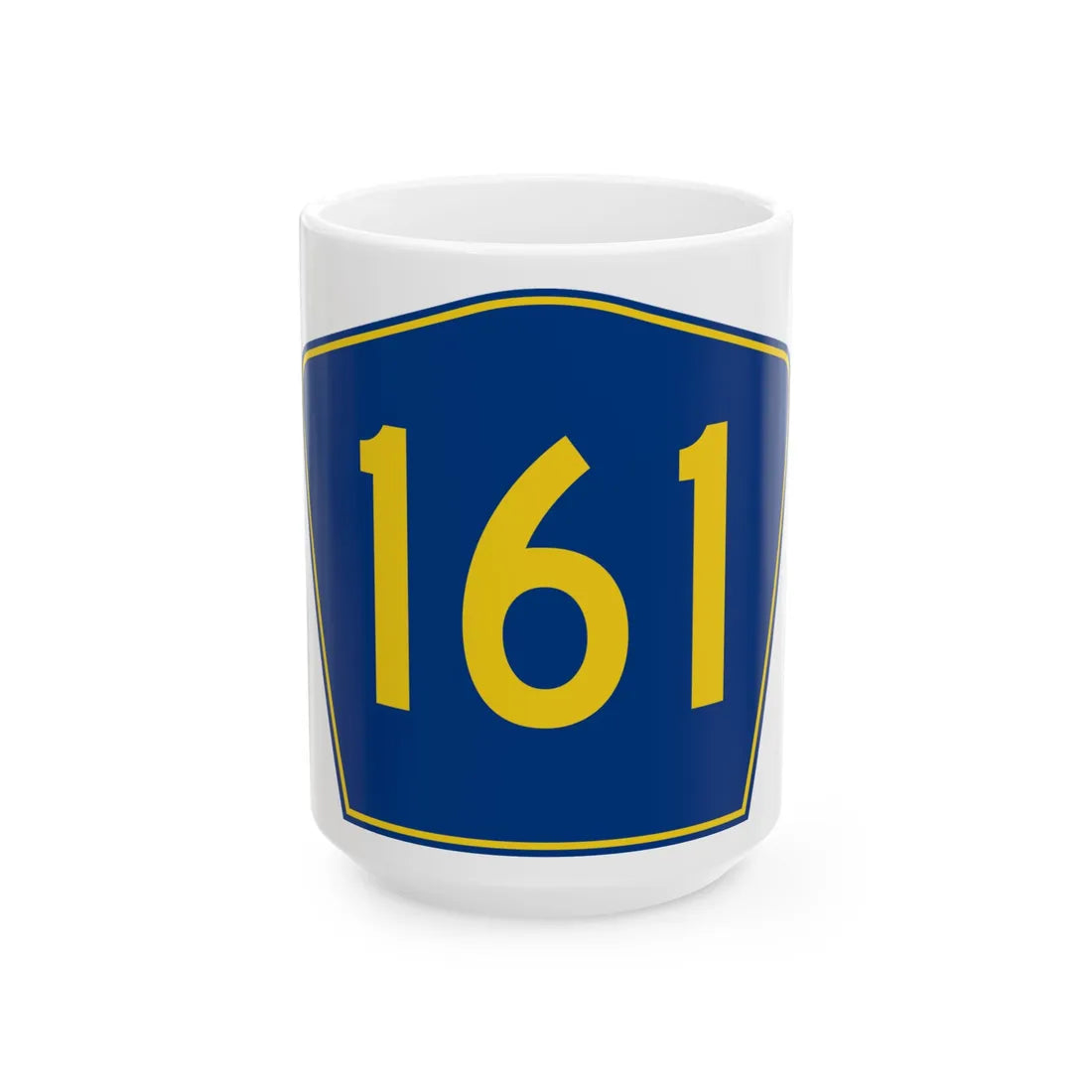 PR secondary 161 (Puerto Rico) (Road Sign) White Coffee Mug 15oz - Go Mug Yourself
