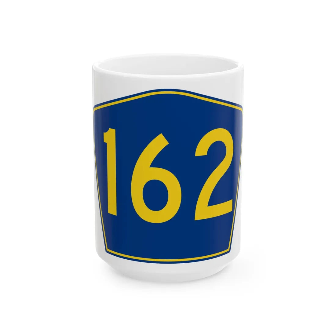PR secondary 162 (Puerto Rico) (Road Sign) White Coffee Mug 15oz - Go Mug Yourself