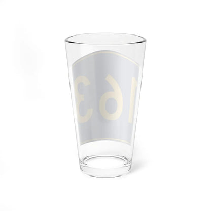 PR secondary 163 (Puerto Rico) (Road Sign) Pint Glass 16oz - Go Mug Yourself