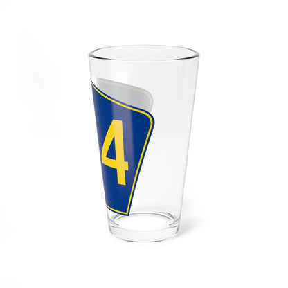 PR secondary 164 (Puerto Rico) (Road Sign) Pint Glass 16oz - Go Mug Yourself