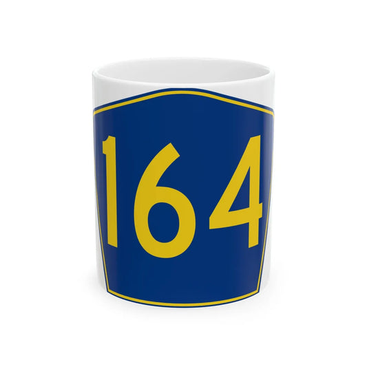 PR secondary 164 (Puerto Rico) (Road Sign) White Coffee Mug 11oz - Go Mug Yourself