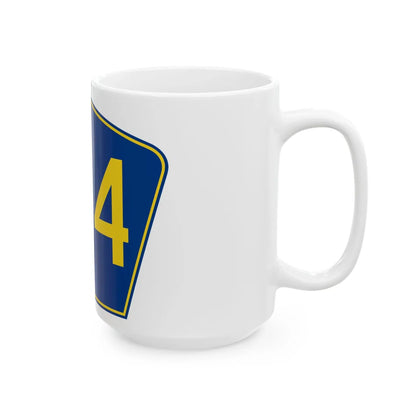 PR secondary 164 (Puerto Rico) (Road Sign) White Coffee Mug - Go Mug Yourself