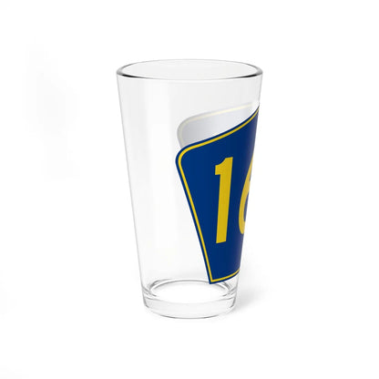 PR secondary 165 (Puerto Rico) (Road Sign) Pint Glass 16oz - Go Mug Yourself