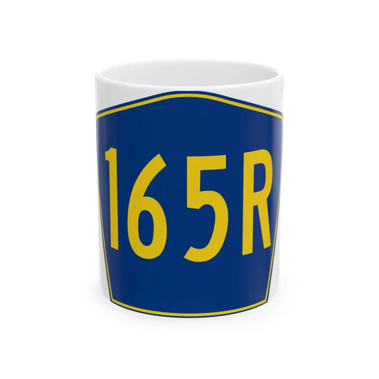 PR secondary 165R (Puerto Rico) (Road Sign) White Coffee Mug 11oz - Go Mug Yourself