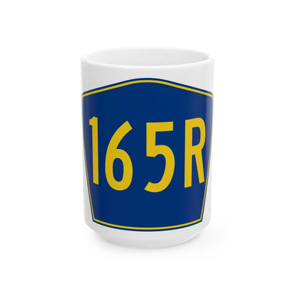 PR secondary 165R (Puerto Rico) (Road Sign) White Coffee Mug 15oz - Go Mug Yourself