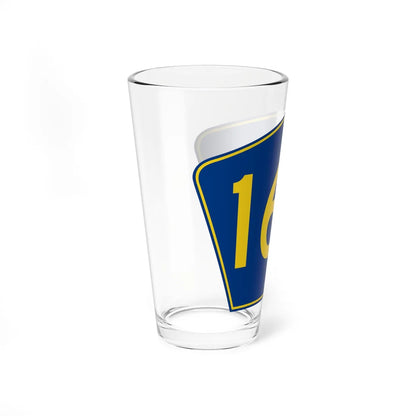 PR secondary 166 (Puerto Rico) (Road Sign) Pint Glass 16oz - Go Mug Yourself