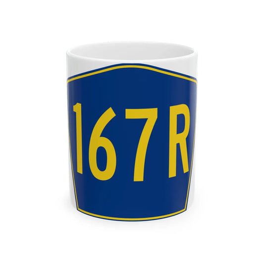 PR secondary 167R (Puerto Rico) (Road Sign) White Coffee Mug 11oz - Go Mug Yourself