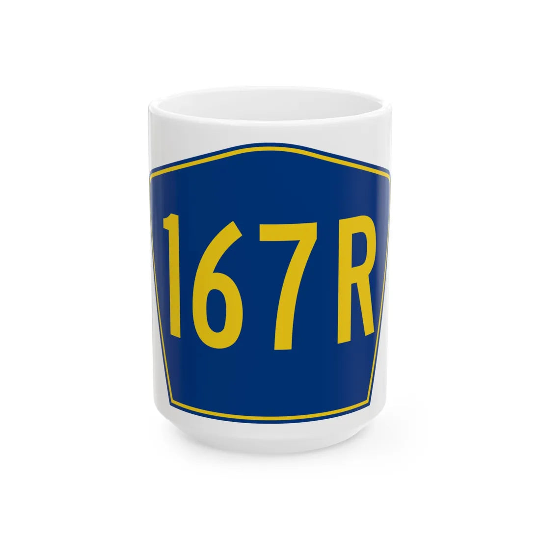 PR secondary 167R (Puerto Rico) (Road Sign) White Coffee Mug 15oz - Go Mug Yourself
