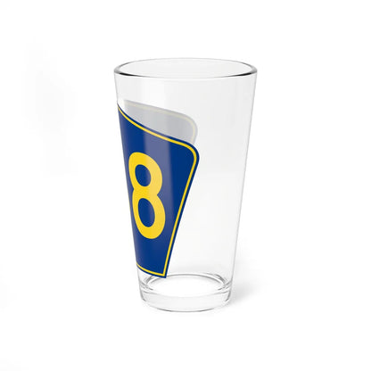 PR secondary 168 (Puerto Rico) (Road Sign) Pint Glass 16oz - Go Mug Yourself