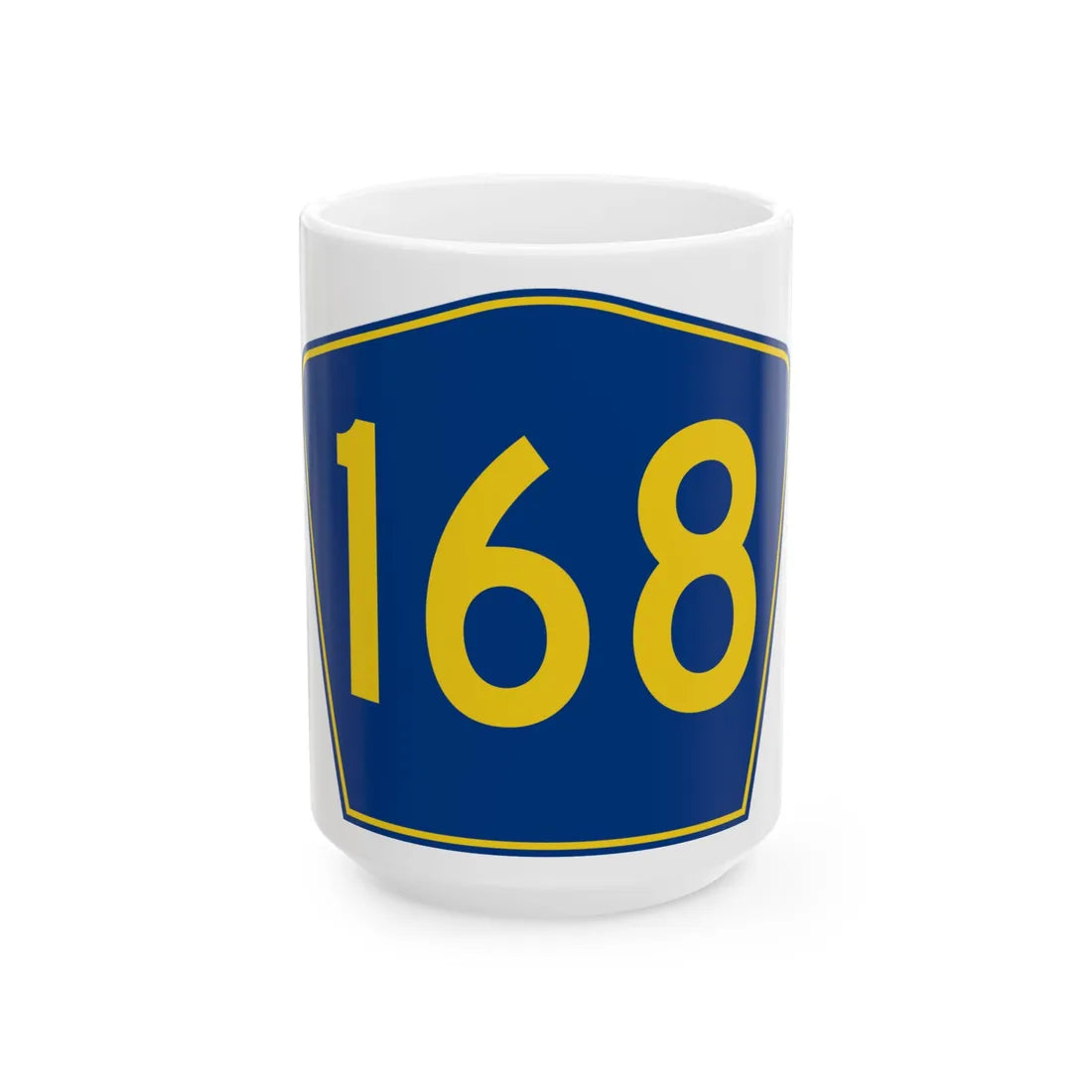 PR secondary 168 (Puerto Rico) (Road Sign) White Coffee Mug 15oz - Go Mug Yourself