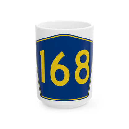 PR secondary 168 (Puerto Rico) (Road Sign) White Coffee Mug 15oz - Go Mug Yourself