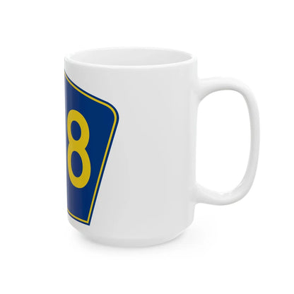 PR secondary 168 (Puerto Rico) (Road Sign) White Coffee Mug - Go Mug Yourself