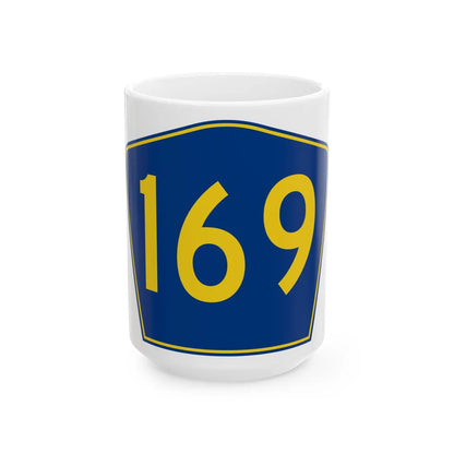 PR secondary 169 (Puerto Rico) (Road Sign) White Coffee Mug 15oz - Go Mug Yourself