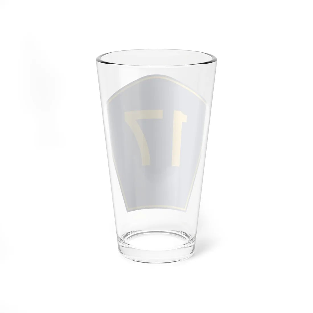 PR secondary 17 (Puerto Rico) (Road Sign) Pint Glass 16oz - Go Mug Yourself