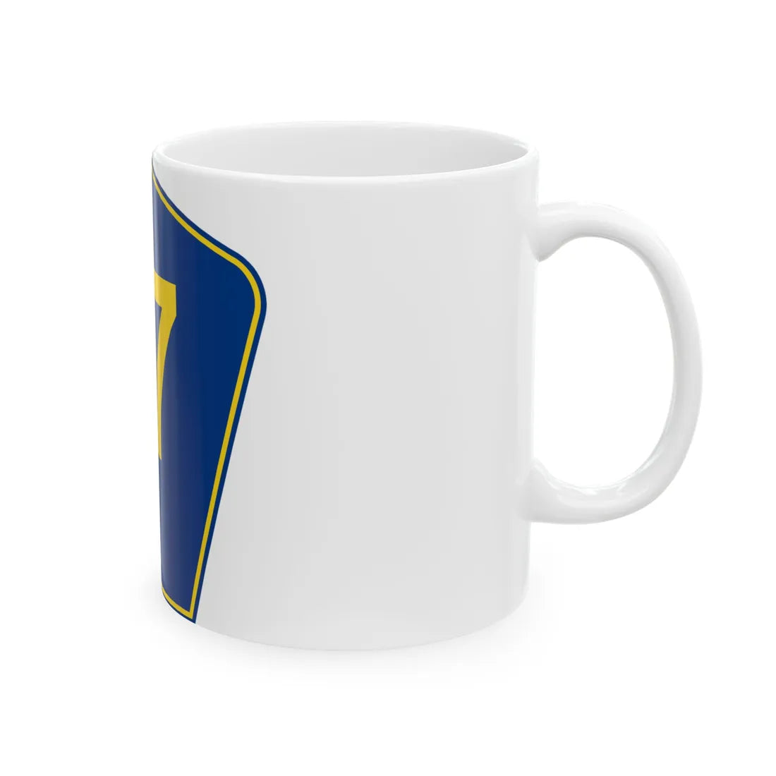 PR secondary 17 (Puerto Rico) (Road Sign) White Coffee Mug - Go Mug Yourself