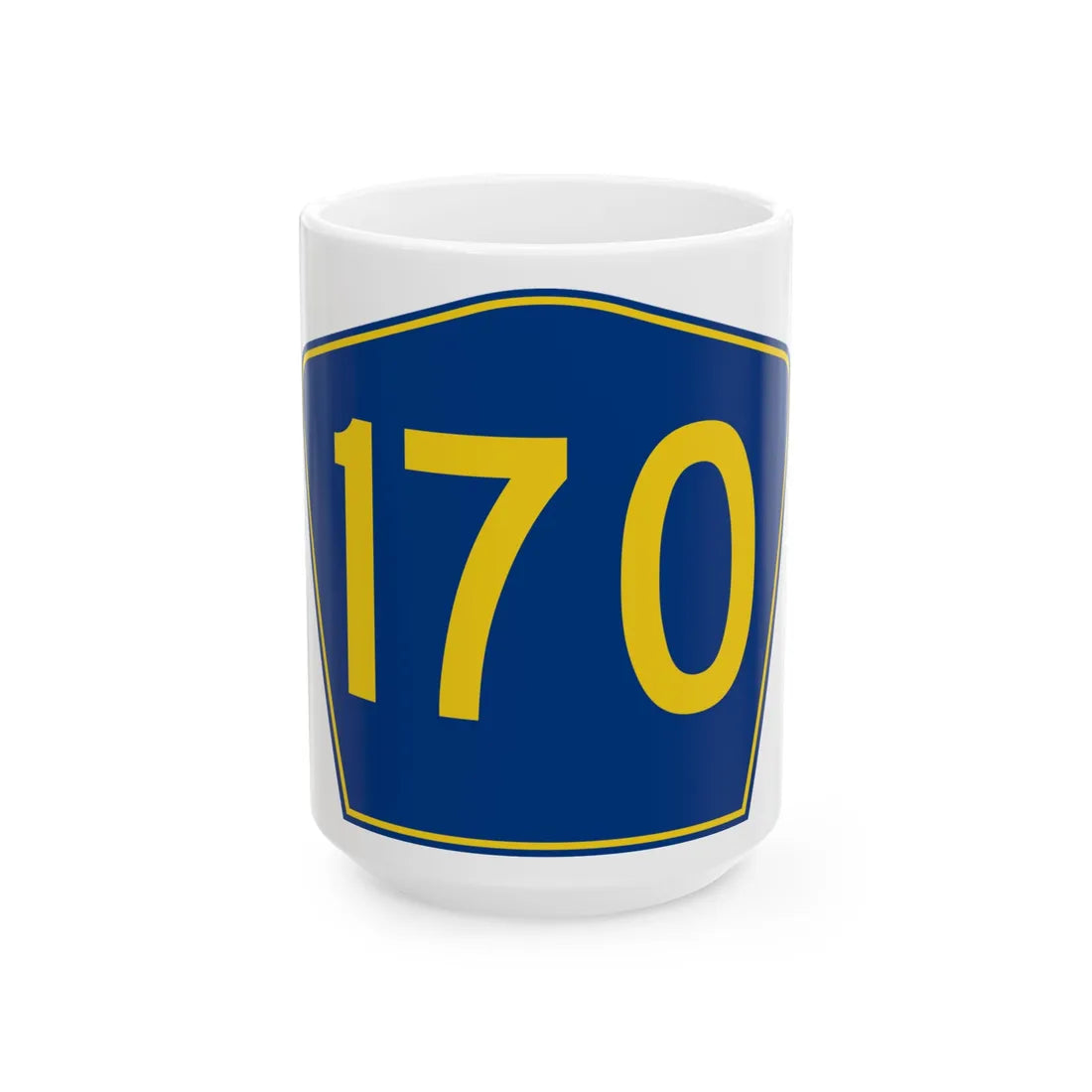 PR secondary 170 (Puerto Rico) (Road Sign) White Coffee Mug 15oz - Go Mug Yourself