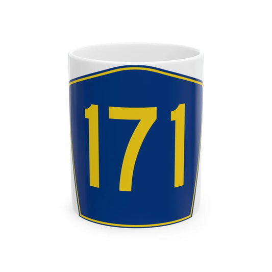 PR secondary 171 (Puerto Rico) (Road Sign) White Coffee Mug 11oz - Go Mug Yourself