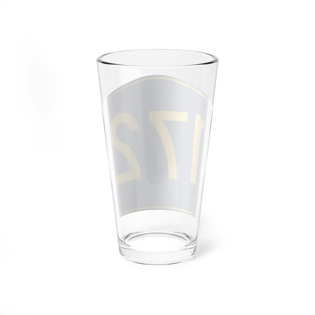 PR secondary 172 (Puerto Rico) (Road Sign) Pint Glass 16oz - Go Mug Yourself