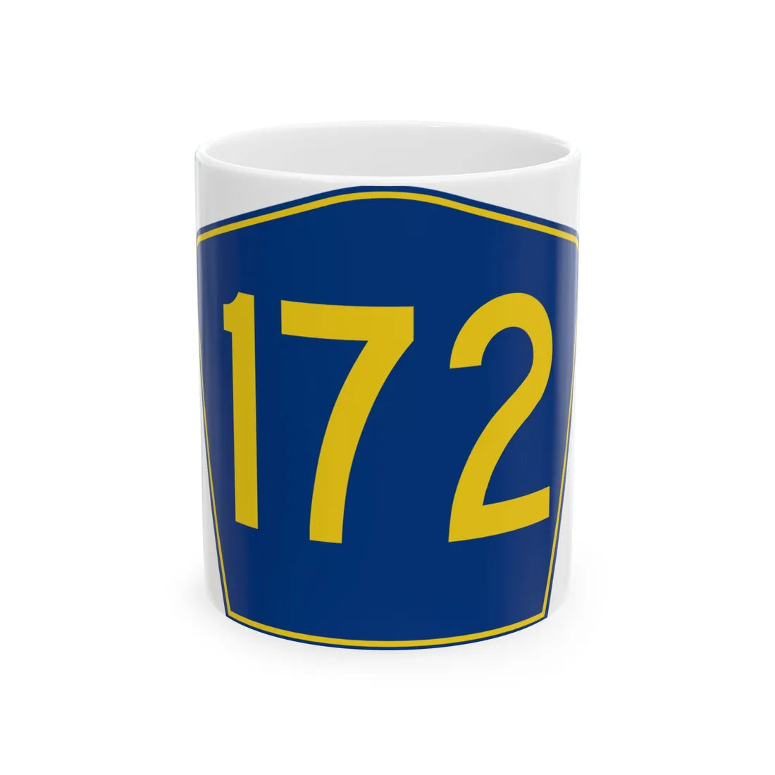 PR secondary 172 (Puerto Rico) (Road Sign) White Coffee Mug 11oz - Go Mug Yourself