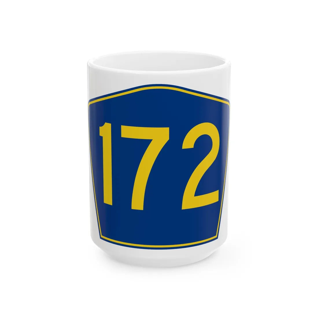 PR secondary 172 (Puerto Rico) (Road Sign) White Coffee Mug 15oz - Go Mug Yourself