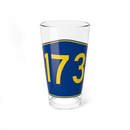 PR secondary 173 (Puerto Rico) (Road Sign) Pint Glass 16oz 16oz - Go Mug Yourself