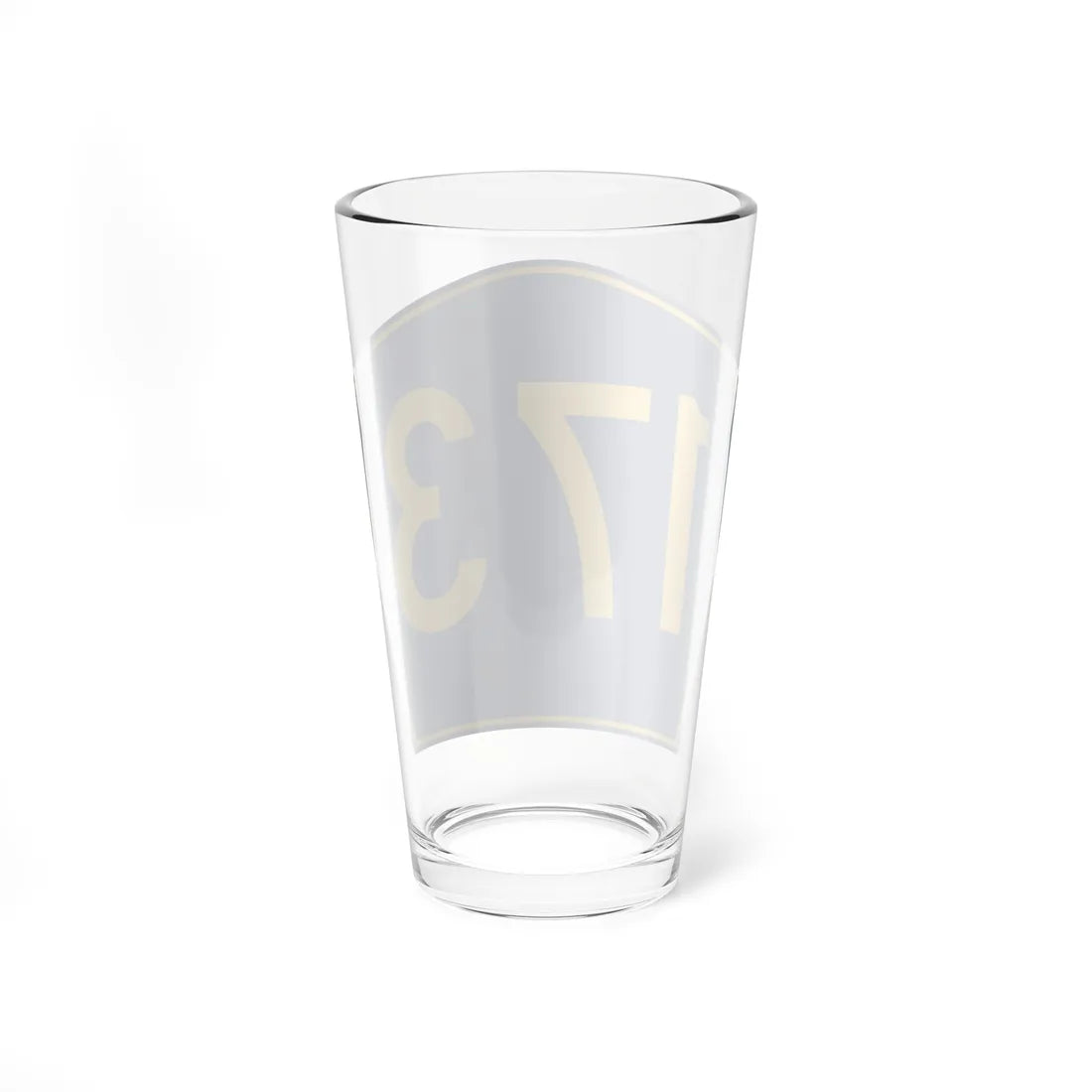 PR secondary 173 (Puerto Rico) (Road Sign) Pint Glass 16oz - Go Mug Yourself