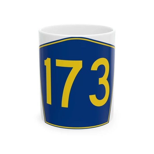 PR secondary 173 (Puerto Rico) (Road Sign) White Coffee Mug 11oz - Go Mug Yourself